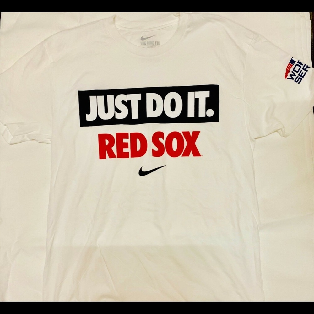 Boston Red Sox Nike Just do it short Sleeve Tees